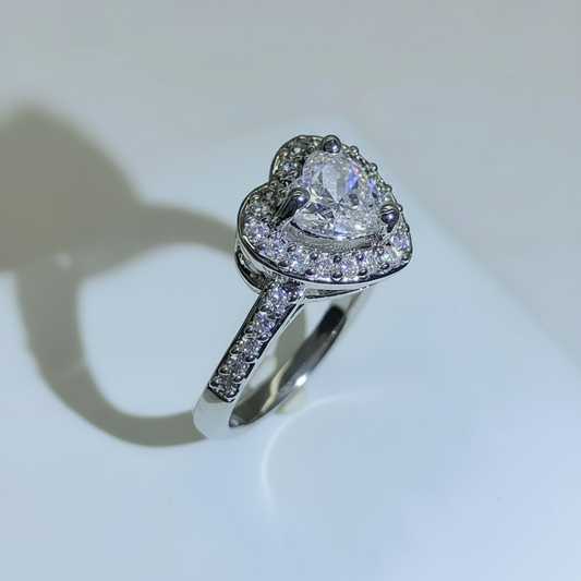 Geometric Heart Shaped