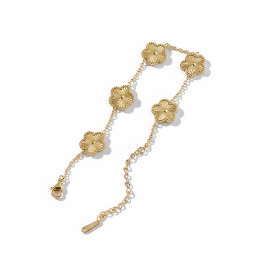 Gold Flower Bracelet