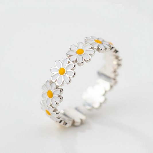 Daisy Flower Ring