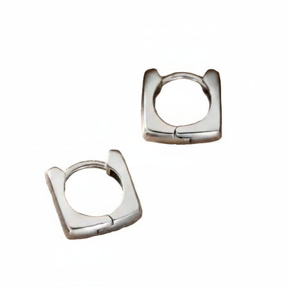 Geometric U-Shaped Earrings